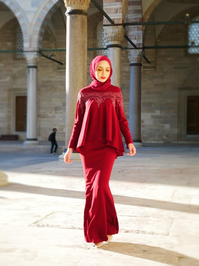 Pokaz mody w Meczecie Sulejmana