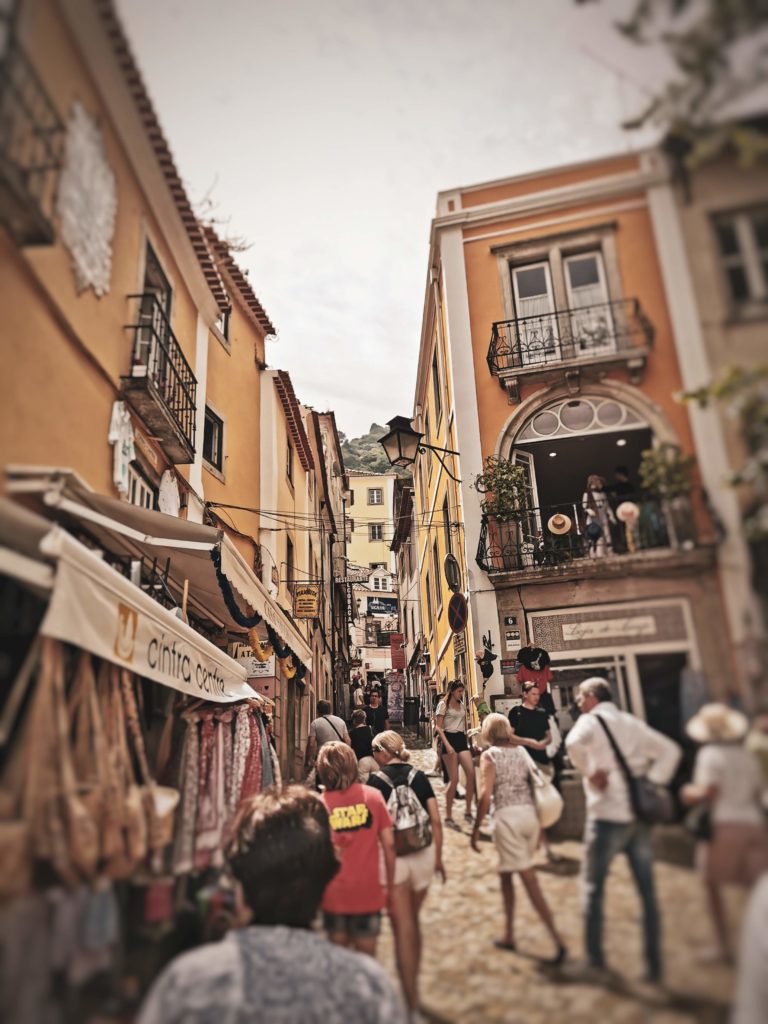 Gwarne uliczki Sintry