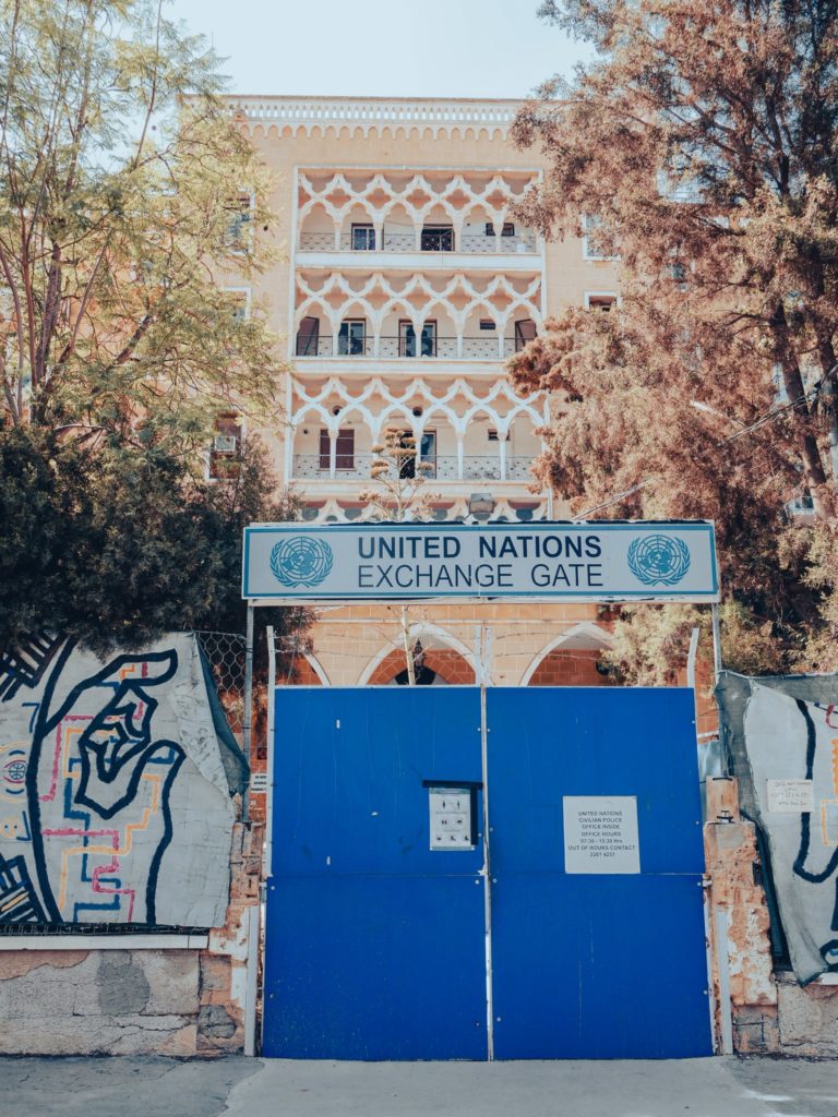 Brama Organizacji Narodów Zjednoczonych na Cyprze